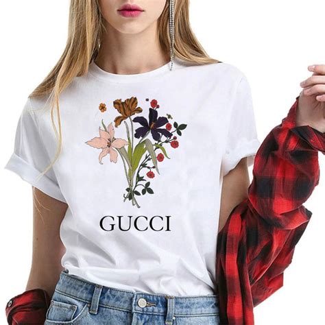 t shirt gucci fleur|gucci fleur perfume.